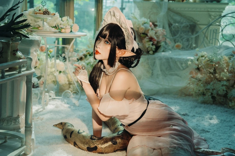 宮本桜《森蚺芭蕾》写真图集 33P｜在线预览与图包下载