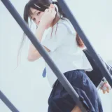 桜桃喵《蓝白水手服》写真图集 39P｜在线预览与图包下载