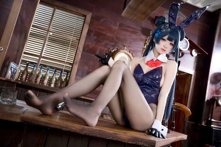 九柒喵《妃咲兔女郎》写真图集 59P｜在线预览与图包下载