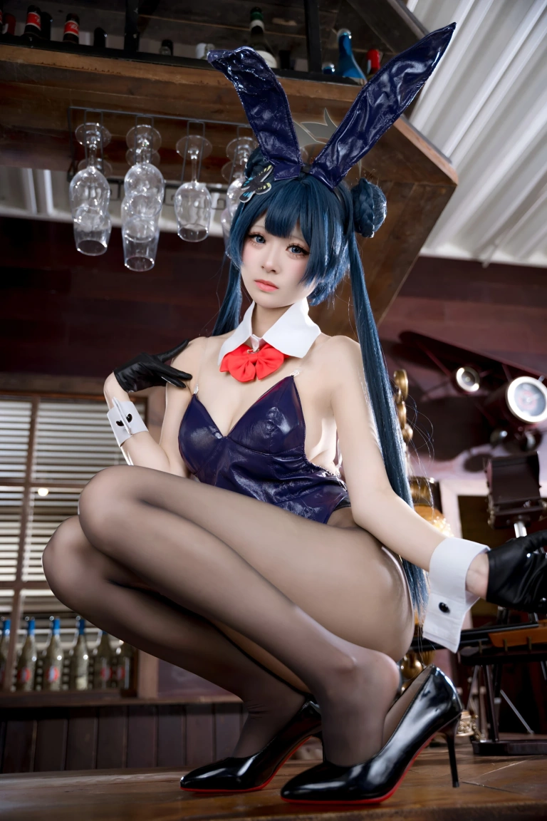 九柒喵《妃咲兔女郎》写真图集 59P｜在线预览与图包下载