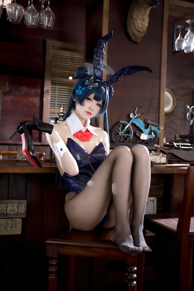 九柒喵《妃咲兔女郎》写真图集 59P｜在线预览与图包下载