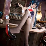 九柒喵《妃咲兔女郎》写真图集 59P｜在线预览与图包下载
