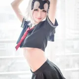 木棉棉《贞德（黑）》写真图集 23P｜在线预览与图包下载