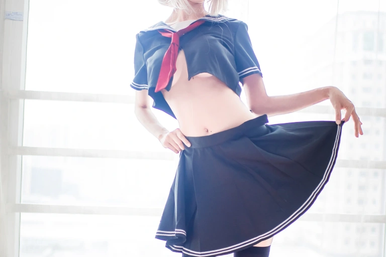 木棉棉《贞德（黑）》写真图集 23P｜在线预览与图包下载