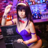 蜜汁猫裘《诗羽兔女郎》写真图集 25P｜在线预览与图包下载