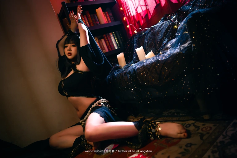 皮皮奶《舞娘》写真图集 50P｜在线预览与图包下载