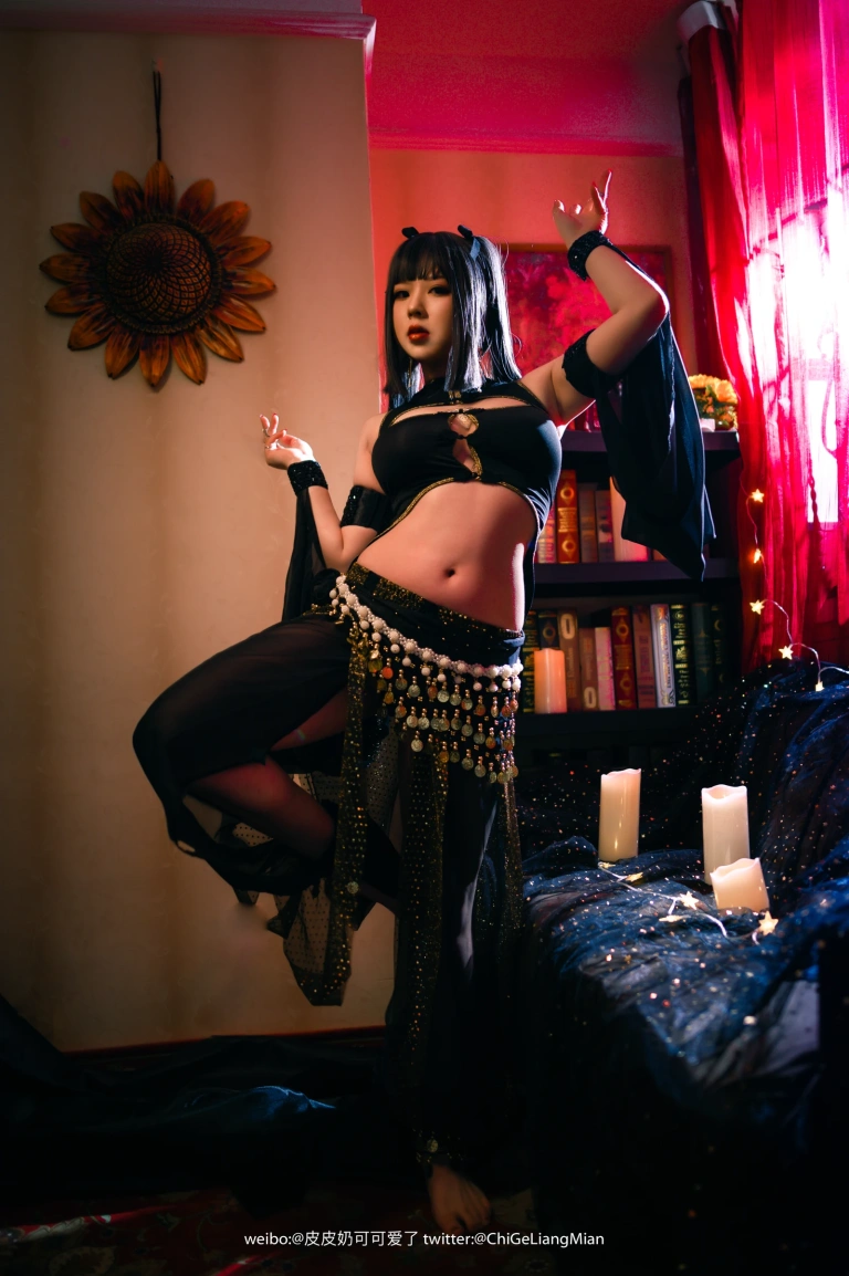 皮皮奶《舞娘》写真图集 50P｜在线预览与图包下载