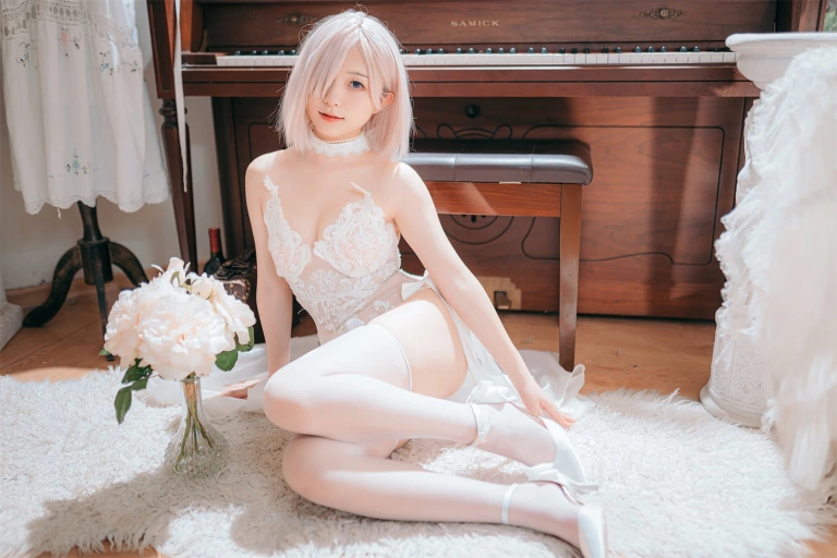 花铃《玛修婚纱》写真图集 63P｜在线预览与图包下载