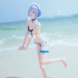 桜桃喵《蕾姆COS》写真图集 48P｜在线预览与图包下载