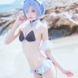 桜桃喵《蕾姆COS》写真图集 48P｜在线预览与图包下载