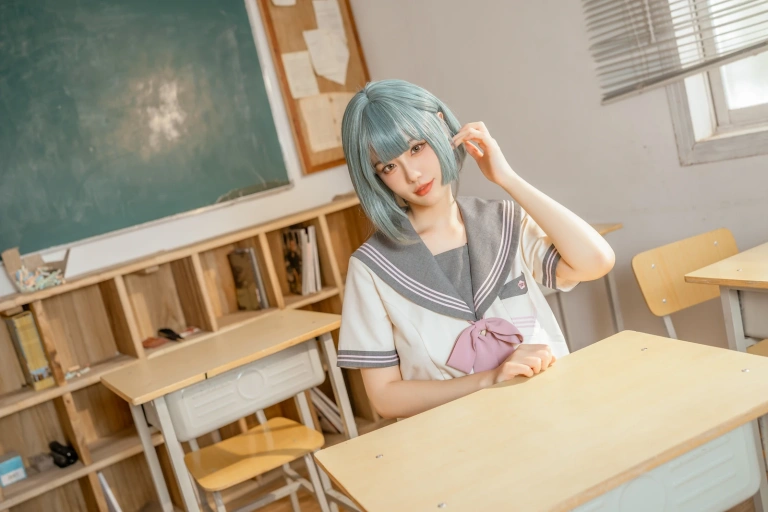 桃良阿宅《不良JK》写真图集 106P｜在线预览与图包下载