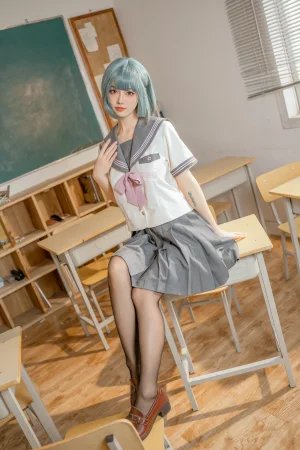 桃良阿宅《不良JK》写真图集 106P｜在线预览与图包下载