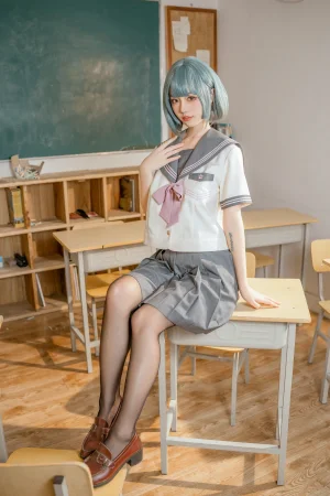 桃良阿宅《不良JK》写真图集 106P｜在线预览与图包下载