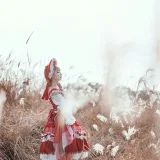 阿包也是兔娘《Lolita红裙》写真图集 12P｜在线预览与图包下载