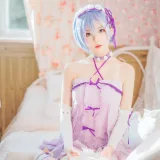 桜桃喵《蕾姆小睡裙》写真图集 40P｜在线预览与图包下载