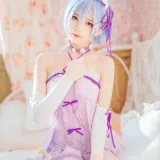 桜桃喵《蕾姆小睡裙》写真图集 40P｜在线预览与图包下载