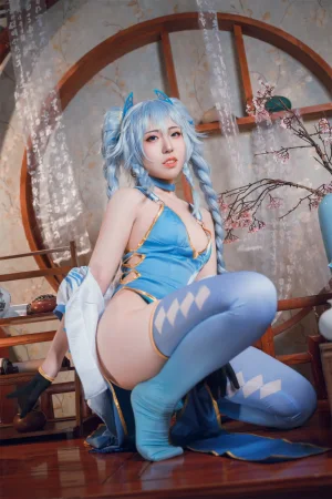 虎森森《少女前线 翠雀媚》写真图集 40P｜在线预览与图包下载
