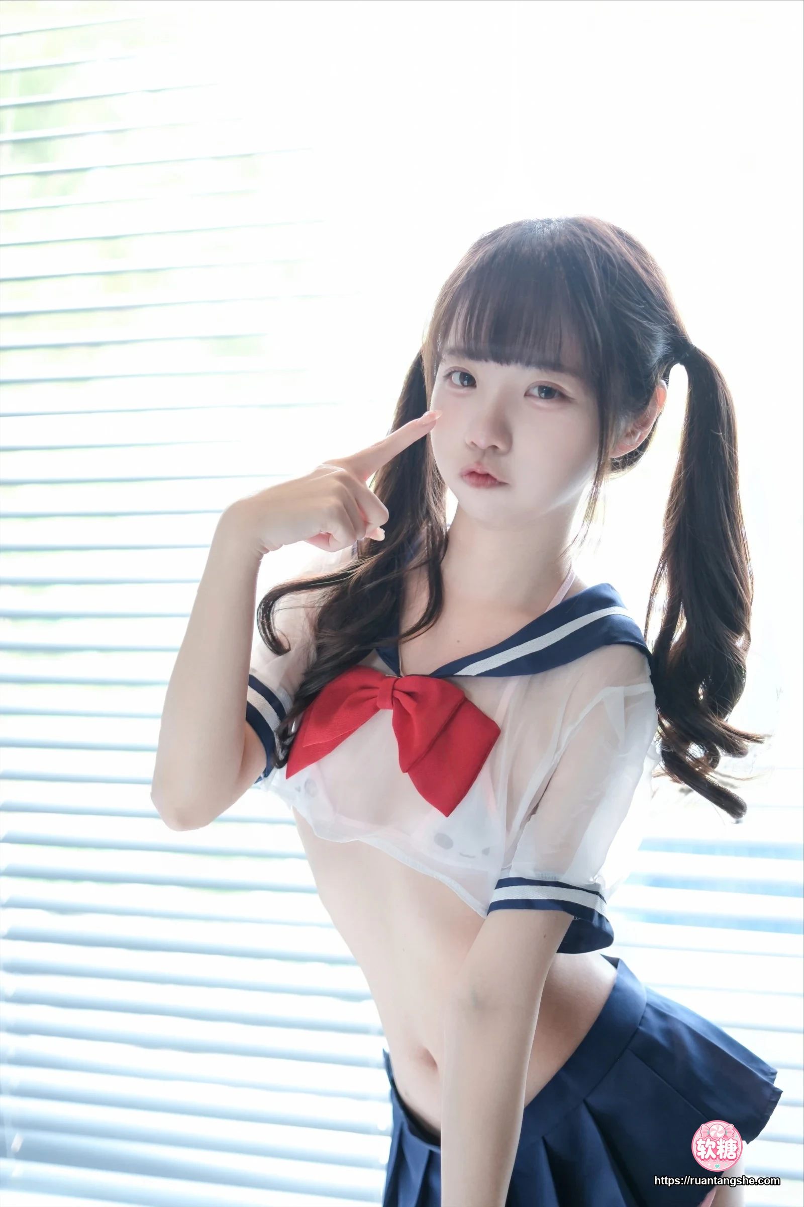 可可小白兔 可可小白兔 NO.018 - 透明学生服