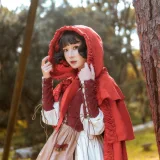 阿包也是兔娘《Lolita红裙2》写真图集 28P｜在线预览与图包下载