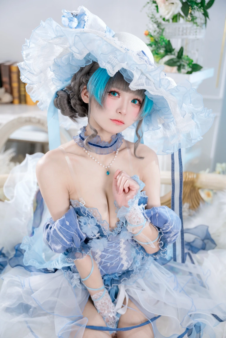 九柒喵《柴郡冰雪公主》写真图集 32P｜在线预览与图包下载