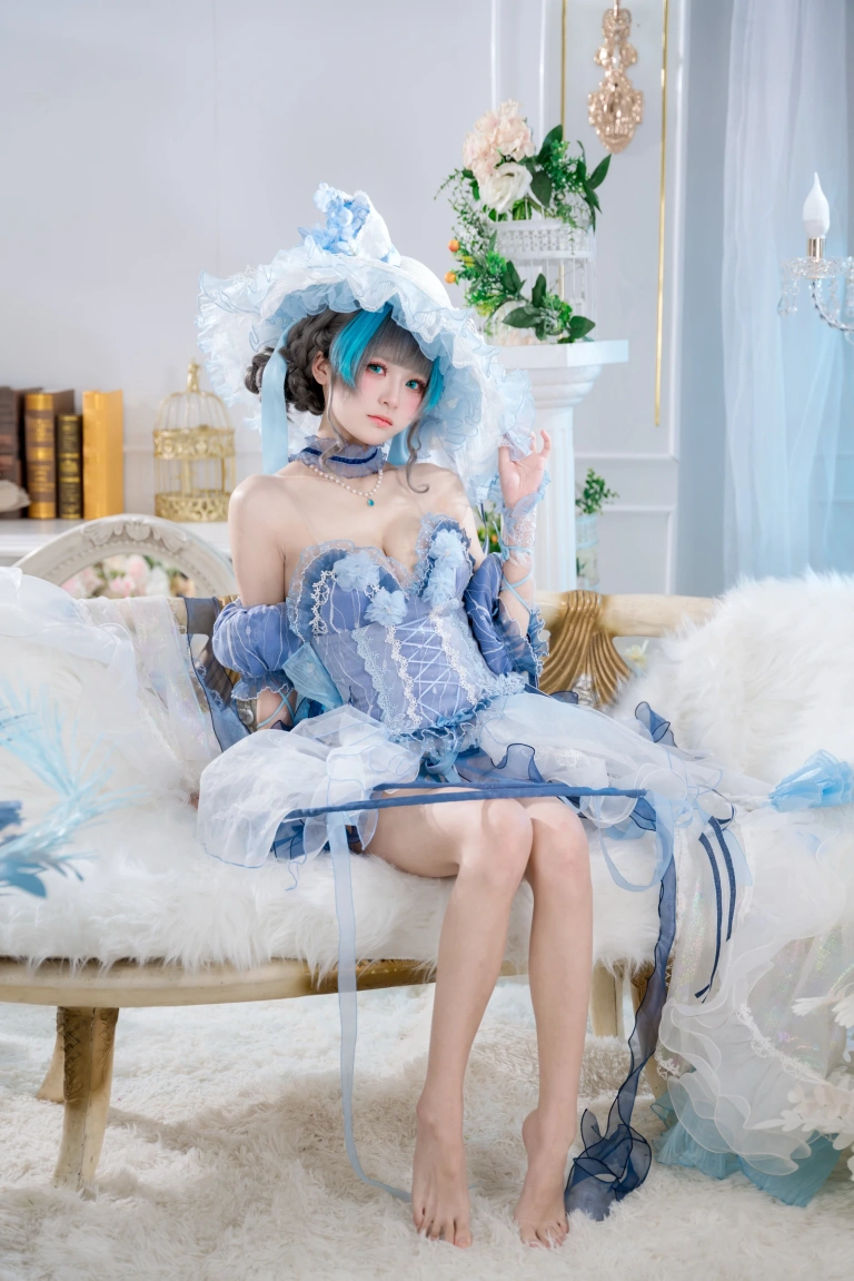 九柒喵《柴郡冰雪公主》写真图集 32P｜在线预览与图包下载