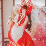桜桃喵《灵梦 新年快乐》写真图集 45P｜在线预览与图包下载