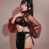 花铃《猩红护士》写真图集 77P｜在线预览与图包下载