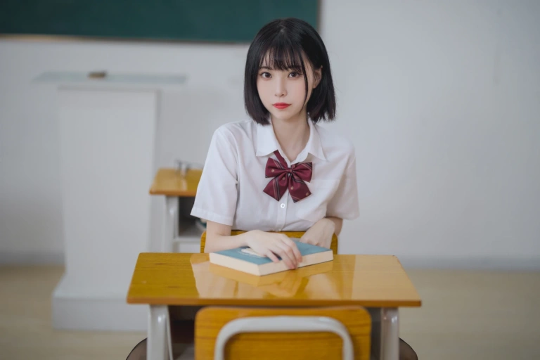 许岚《教室jk黑丝》写真图集 40P｜在线预览与图包下载