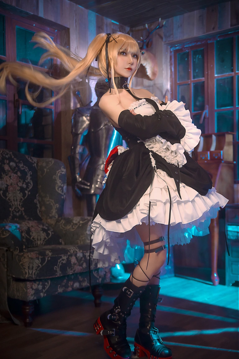 阿包也是兔娘《玛丽萝丝》写真图集 18P｜在线预览与图包下载