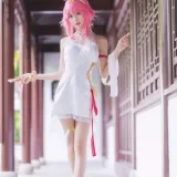 木棉棉《八重樱cos》写真图集 31P｜在线预览与图包下载