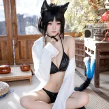 九柒喵《桔梗衬衫》写真图集 10P｜在线预览与图包下载