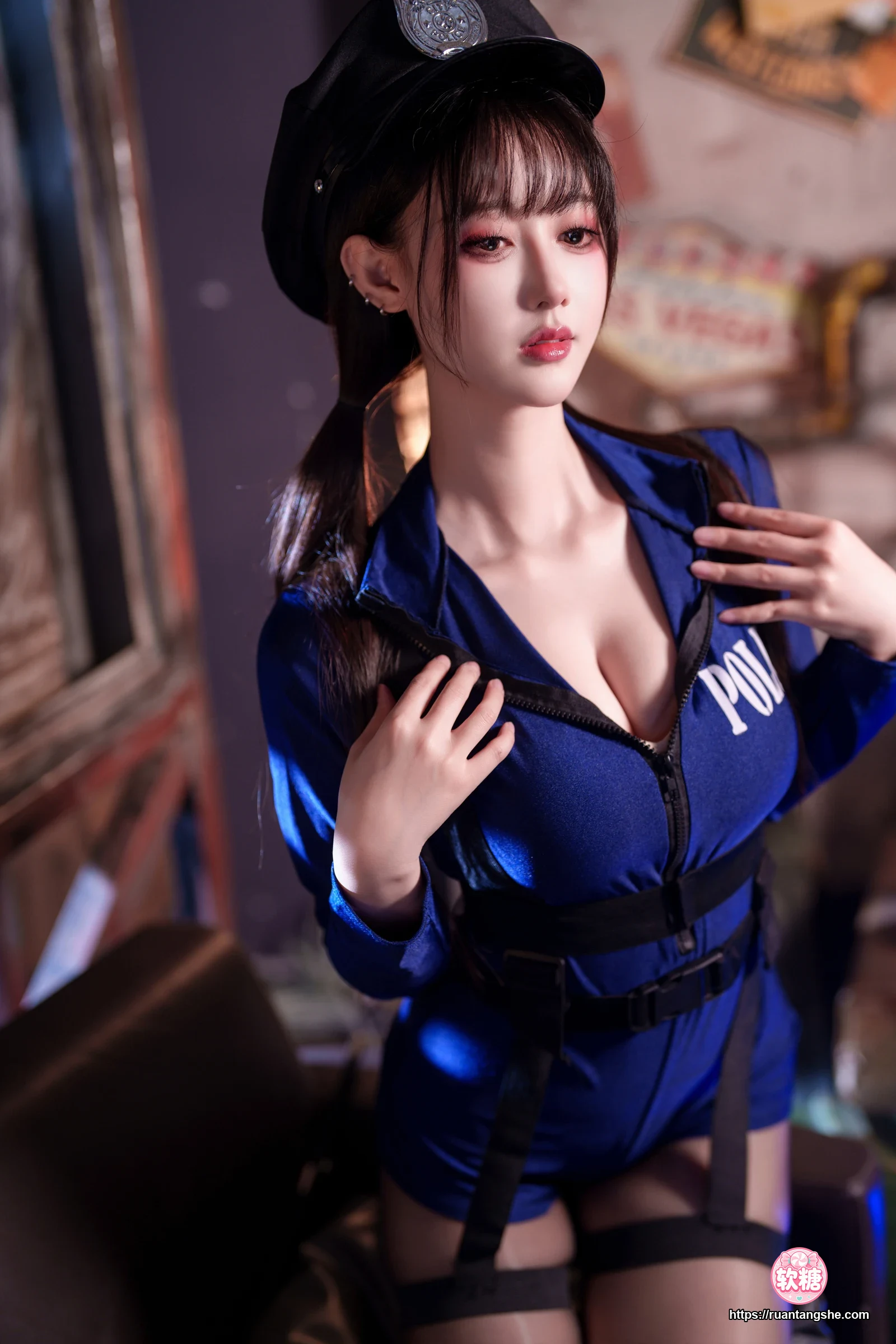 羽生三未 羽生三未 NO.021 - 纯狱之风女警