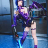 阿包也是兔娘《魅魔芽衣恶魔》写真图集 11P｜在线预览与图包下载