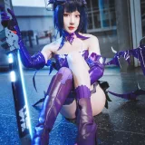 阿包也是兔娘《魅魔芽衣恶魔》写真图集 11P｜在线预览与图包下载