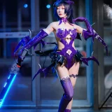 阿包也是兔娘《魅魔芽衣恶魔》写真图集 11P｜在线预览与图包下载