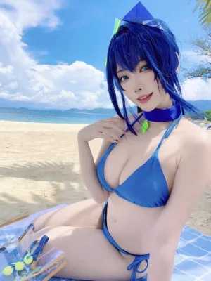 宮本桜《新泽西泳装》写真图集 18P｜在线预览与图包下载