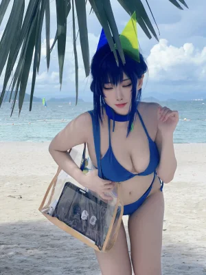 宮本桜《新泽西泳装》写真图集 18P｜在线预览与图包下载