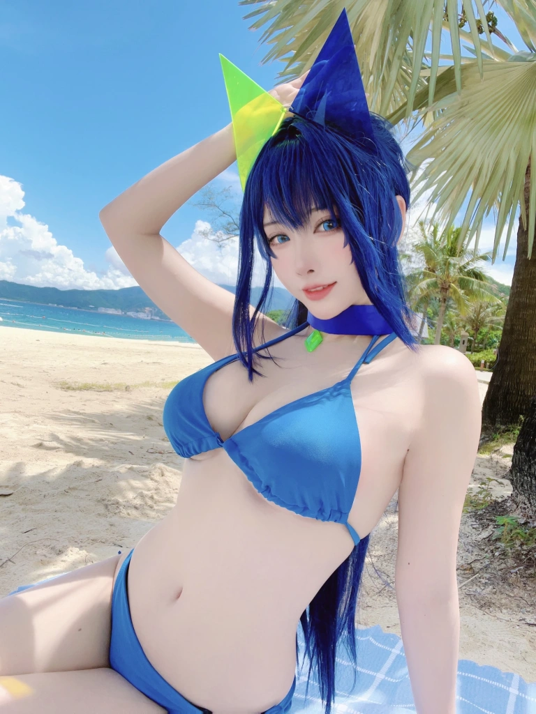宮本桜《新泽西泳装》写真图集 18P｜在线预览与图包下载