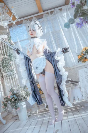 桃良阿宅《女仆2B》写真图集 40P｜在线预览与图包下载