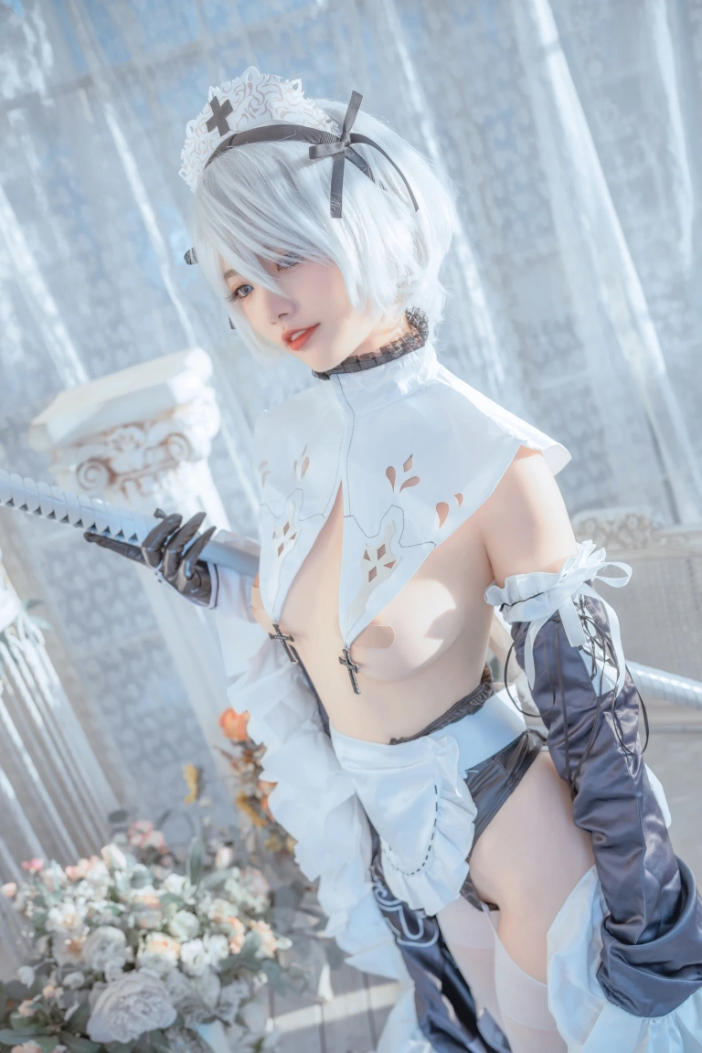 桃良阿宅《女仆2B》写真图集 40P｜在线预览与图包下载