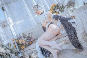 桃良阿宅《女仆2B》写真图集 40P｜在线预览与图包下载