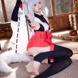 九柒喵《碧蓝航线 朝凪原皮》写真图集 40P｜在线预览与图包下载