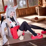 九柒喵《碧蓝航线 朝凪原皮》写真图集 40P｜在线预览与图包下载