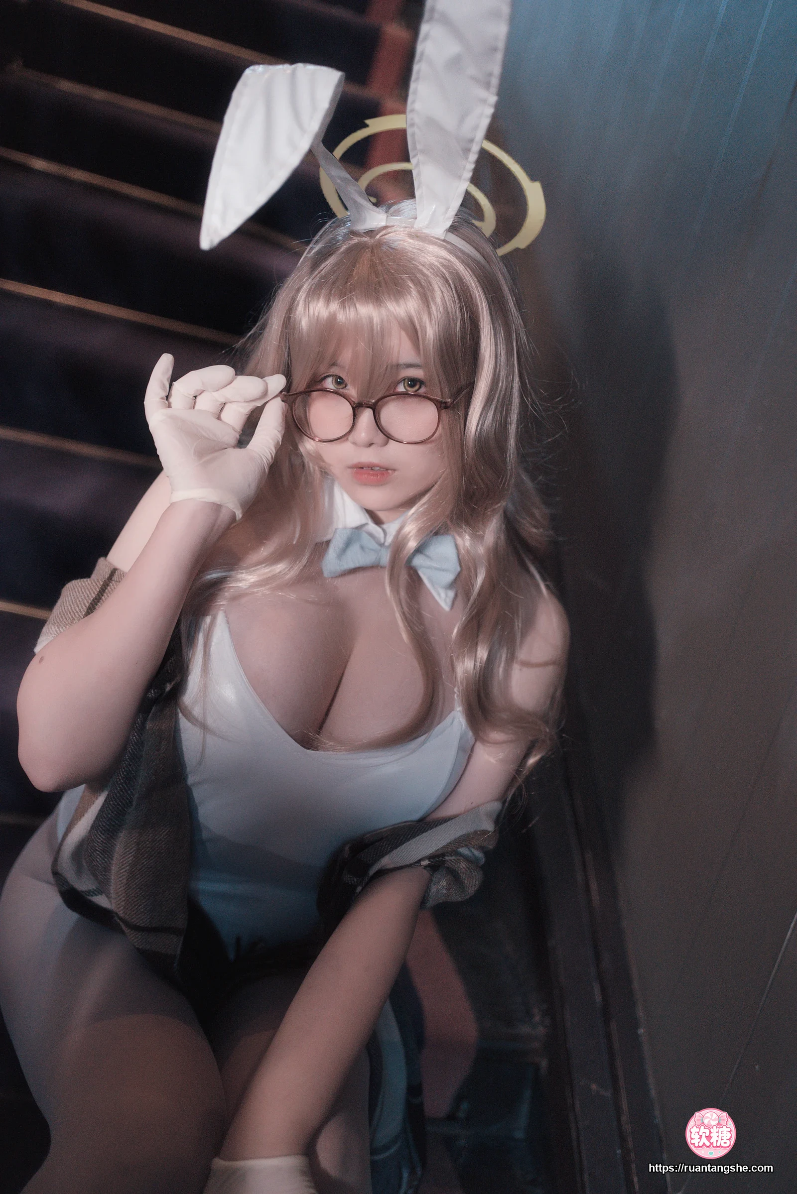 阿半今天很开心 阿半今天很开心 NO.022 - 蔚蓝档案 室笠茜 兔女郎