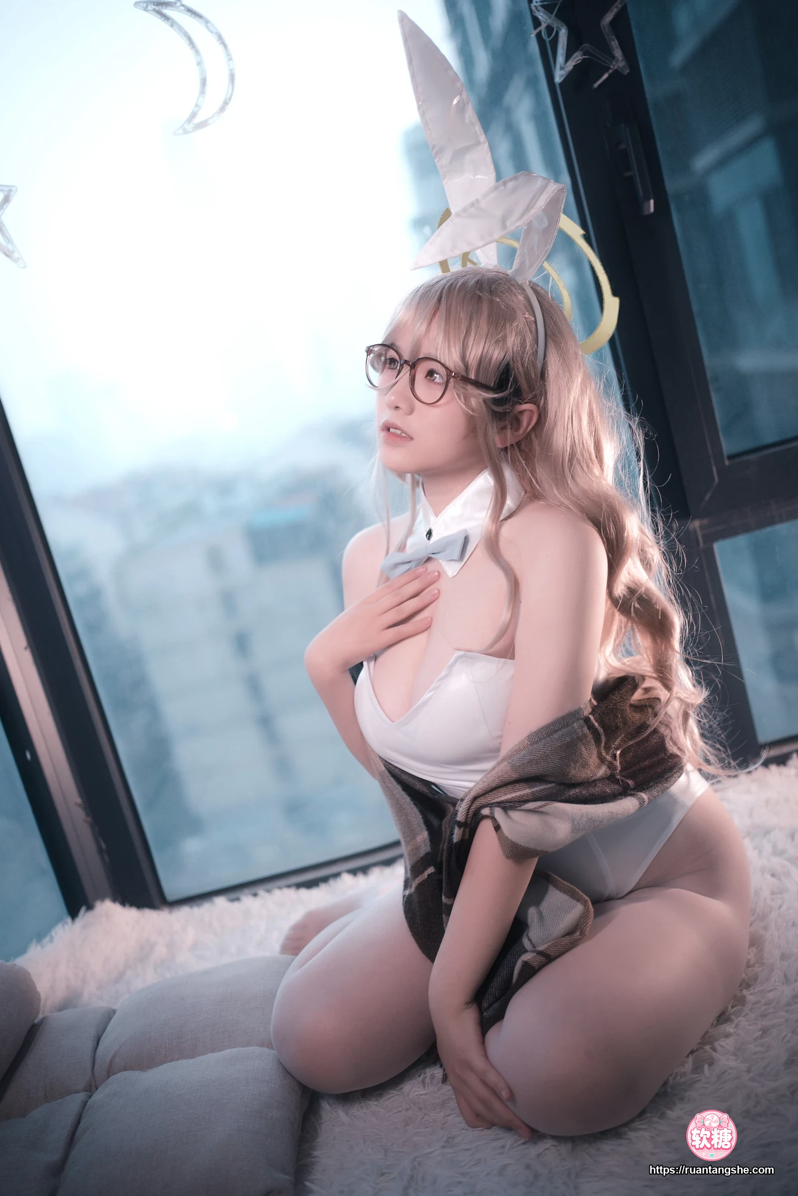 阿半今天很开心 阿半今天很开心 NO.022 - 蔚蓝档案 室笠茜 兔女郎