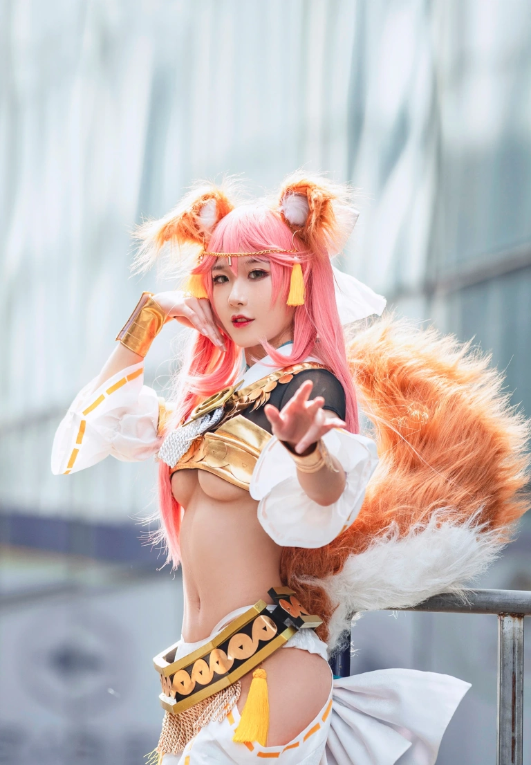 阿包也是兔娘《玉藻前》写真图集 15P｜在线预览与图包下载
