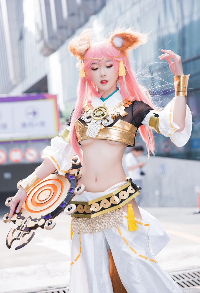 阿包也是兔娘《玉藻前》写真图集 15P｜在线预览与图包下载
