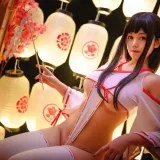 蜜汁猫裘《巫女》写真图集 32P｜在线预览与图包下载
