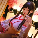 蜜汁猫裘《巫女》写真图集 32P｜在线预览与图包下载