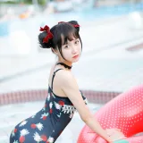 木棉棉《草莓泳衣》写真图集 40P｜在线预览与图包下载